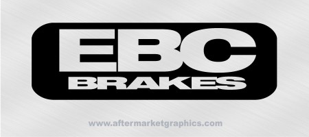 EBC Brakes Decals - Pair (2 pieces)